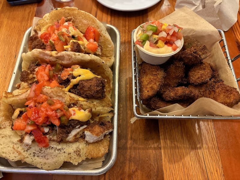 Pancake Chicken Tacos