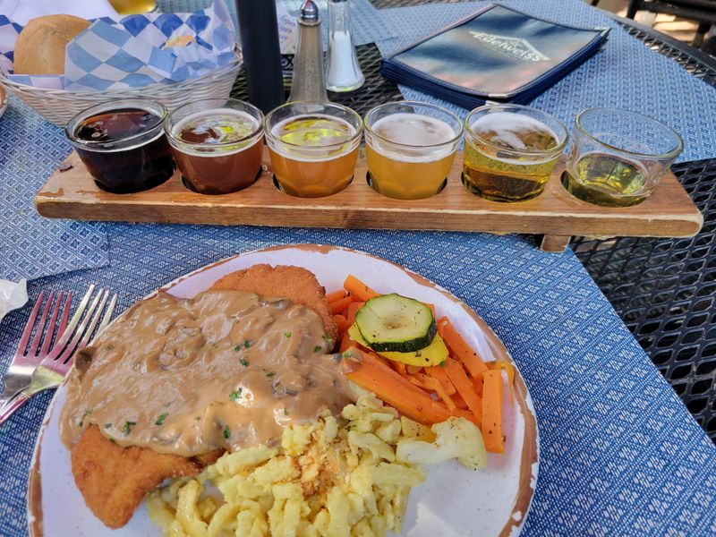 Jägerschnitzel with Mushroom Gravy