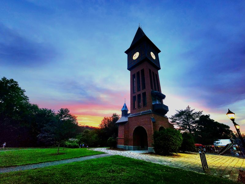 Goebel Park Clock Tower Picnic