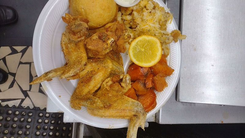 Peach Cobbler Warm From The Pan