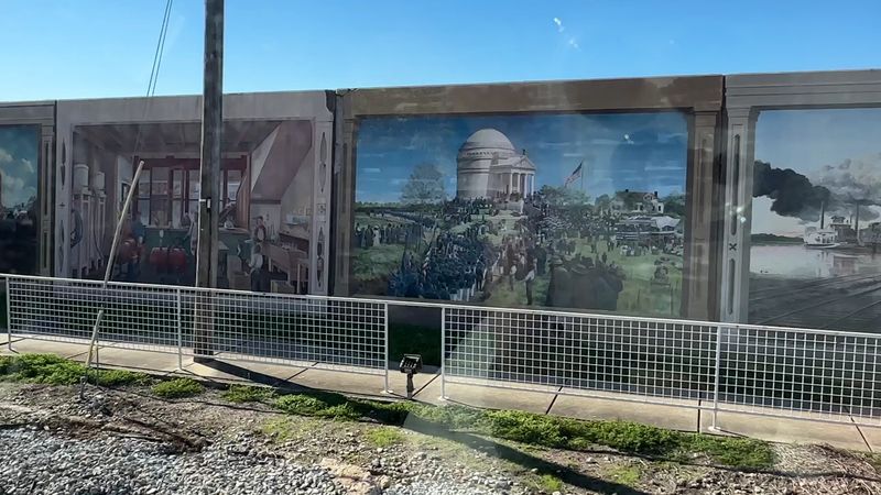 Walk the Vicksburg Riverfront Murals - A Timeline in Color