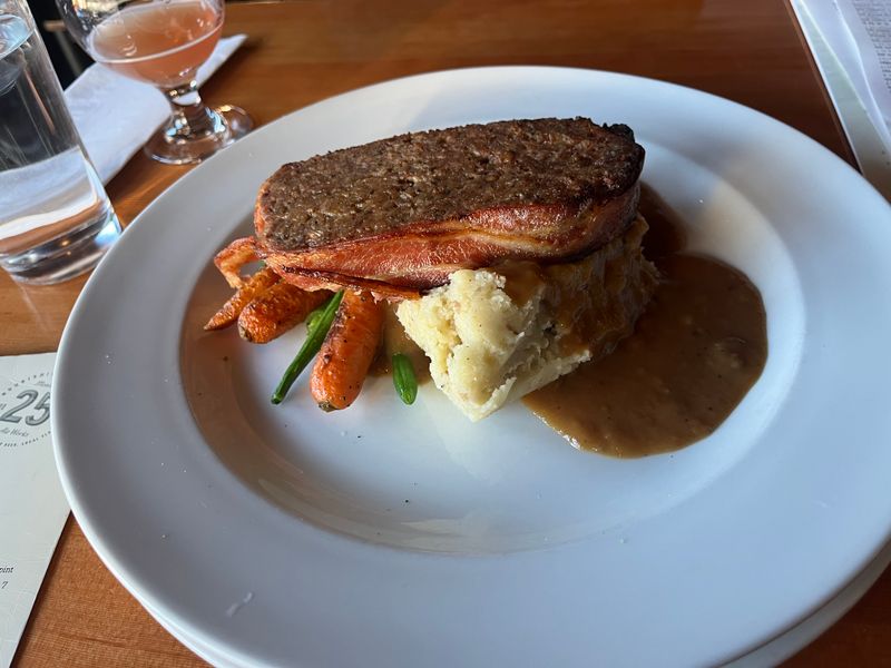 Elk Meatloaf With Huckleberry Glaze