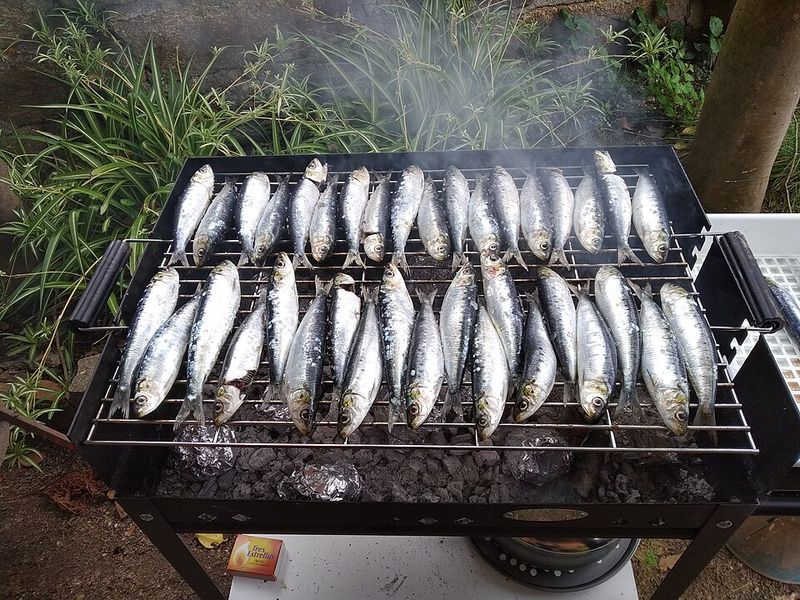 Sardines (in some Mediterranean traditions)