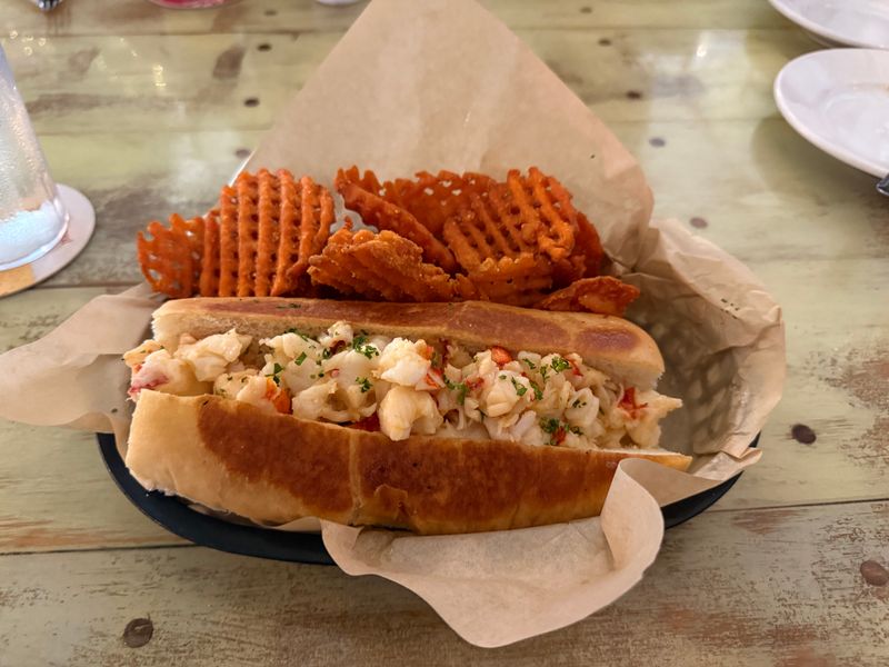 Shrimp Burger With Coastal Charm