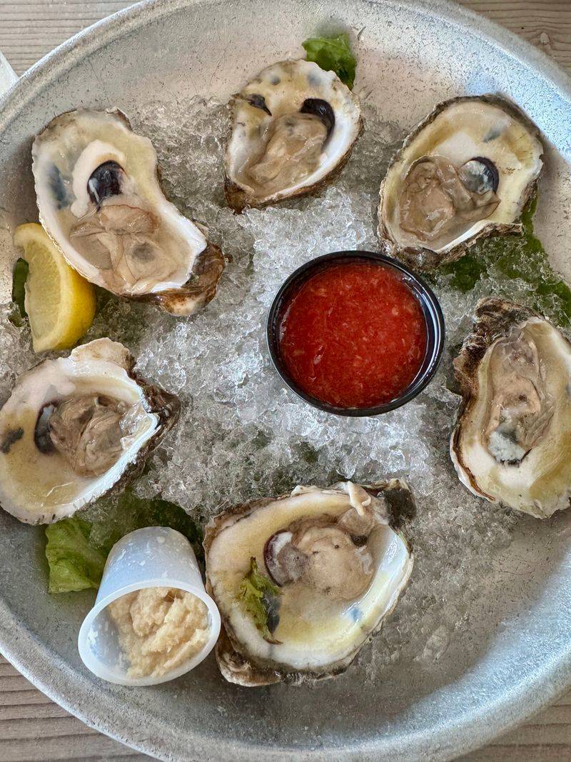 Seared Scallops Over Risotto