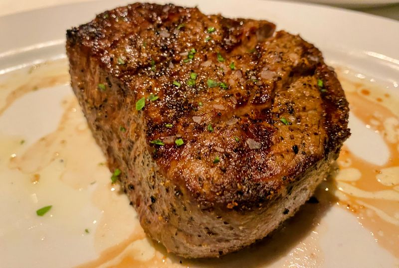 Filet Mignon Cooked to Perfection