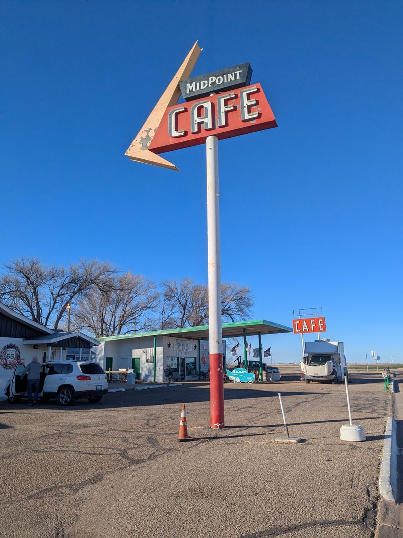 Midpoint Cafe — Adrian, TX (on Route 66)