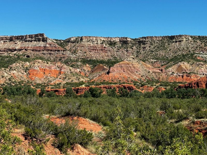 Palo Duro Canyon State Park, Texas — huge canyon scenery without the national-park crowds