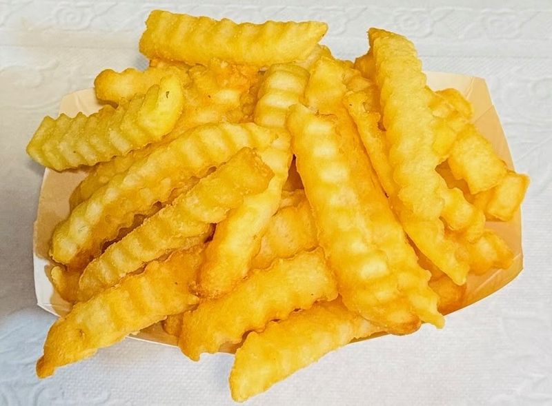 Crinkle Cut Fries Done Right