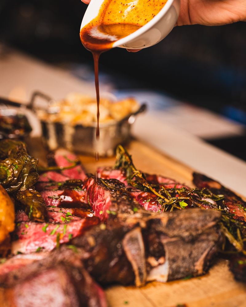 Porterhouse and Tomahawk Steaks