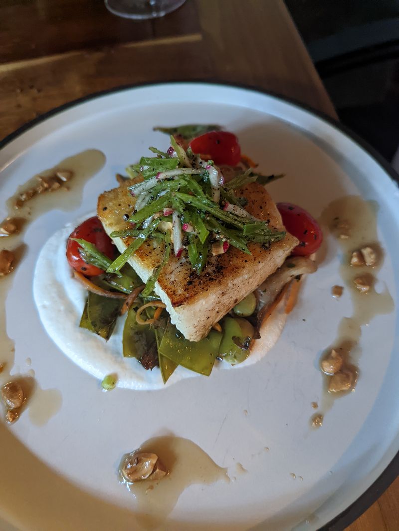 Burrata and Grilled Zucchini Ribbons