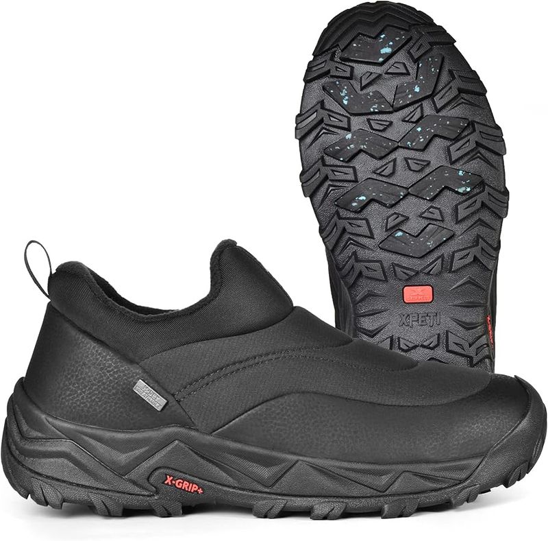 XPETI Winter Snow Casual Grip Boots