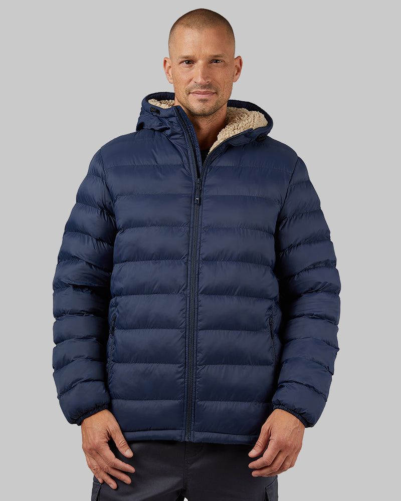Hooded Casual Puffer or Sherpa-Style Coat