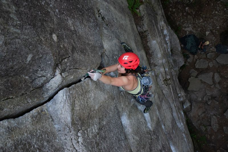 Helmet (Essential: Sport/Trad; Recommended: Bouldering outdoors)