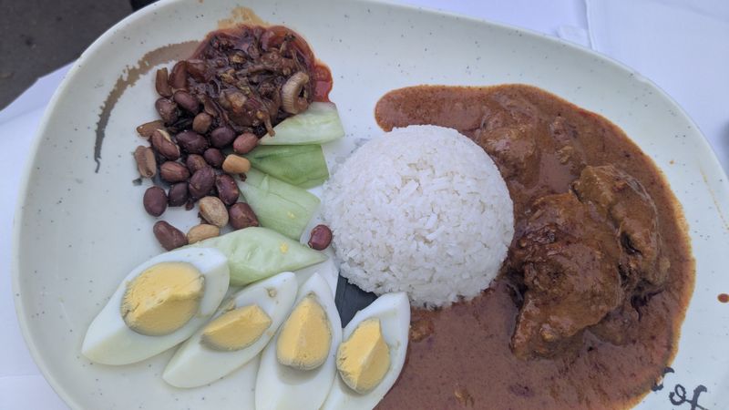Nasi Lemak with Sambal and Anchovies