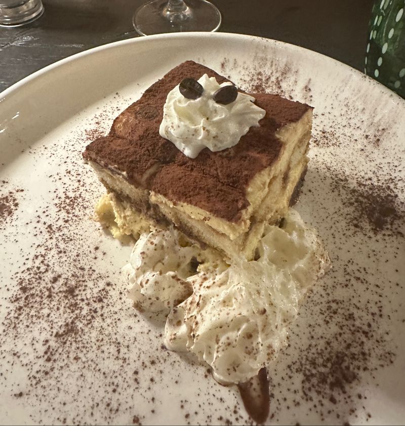 Housemade Tiramisu Finale