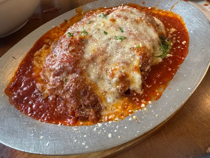 Eggplant Parmesan Tower