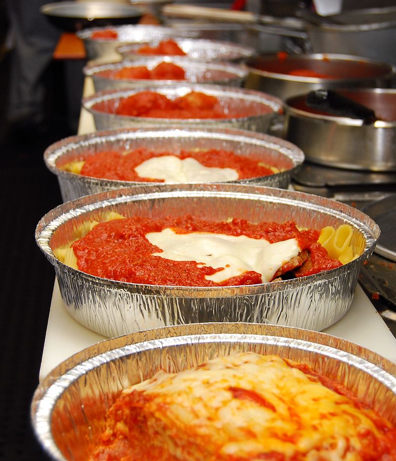 Eggplant Parmigiana Layers