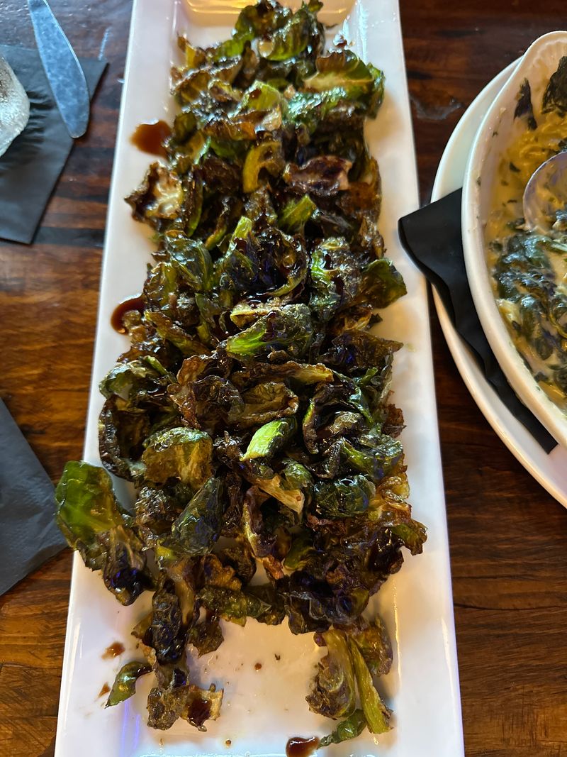 Roasted Brussels With Bacon and Maple