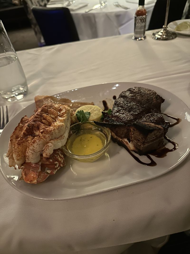 Prime Steak with Seafood Sides
