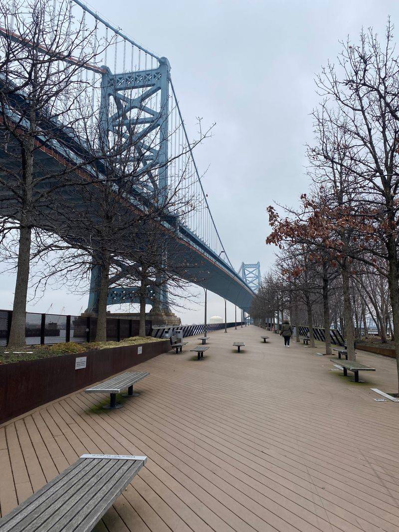 Enjoy Bridge Views from Race Street Pier