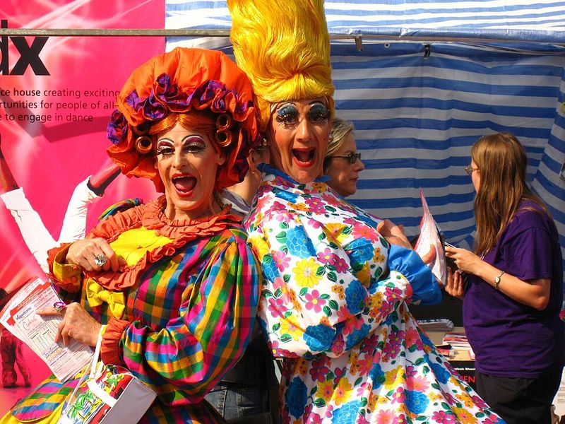 Pantomime Dames In Drag