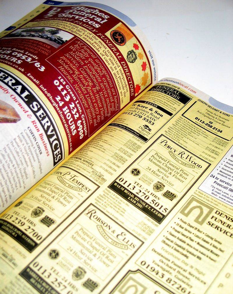 Wrestling With Giant Phone Books and the Yellow Pages