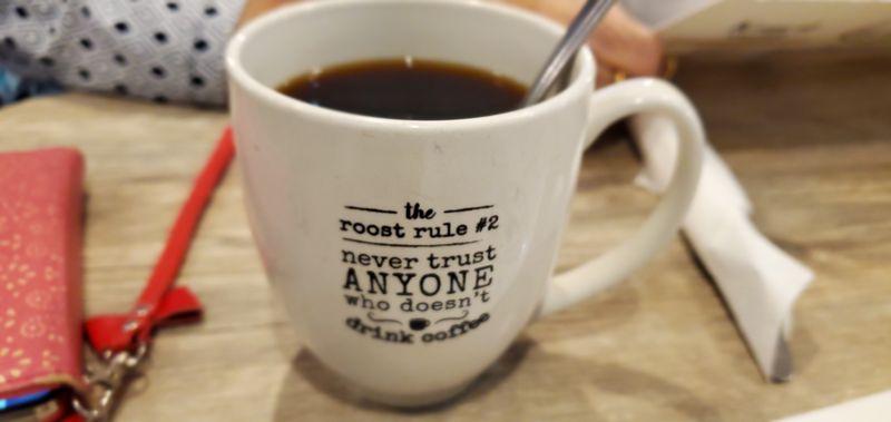 Consistent Coffee and Refills