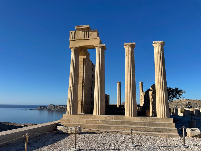 Explore Lindos: the Acropolis and the Sanctuary of Athena Lindia