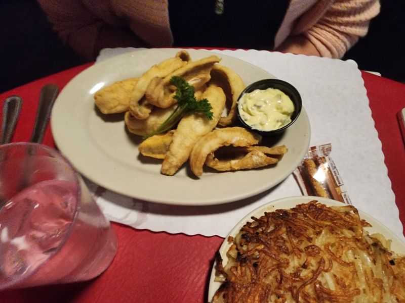 Potato Pancakes, Applesauce, and Coleslaw