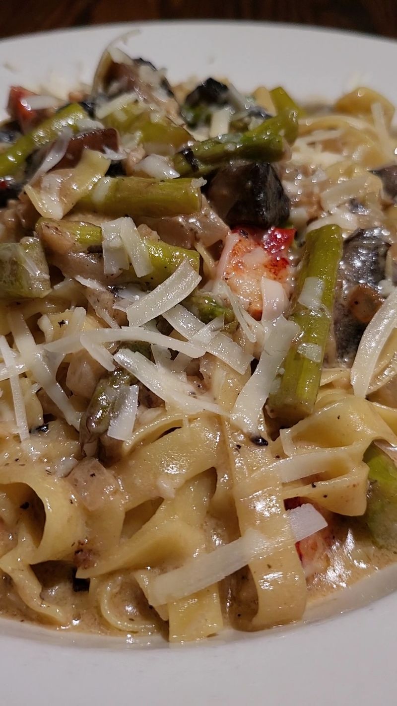 Seafood Scampi and Lemon Zest