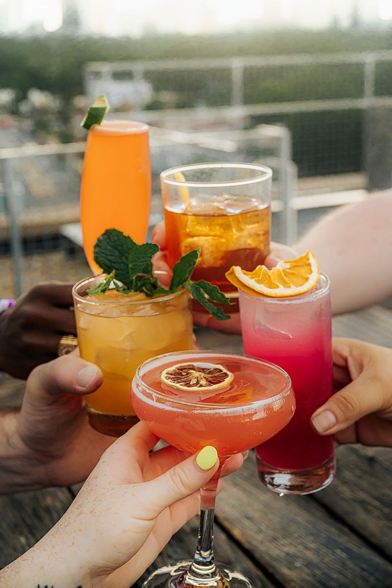 Craft Cocktails With Rooftop Flair