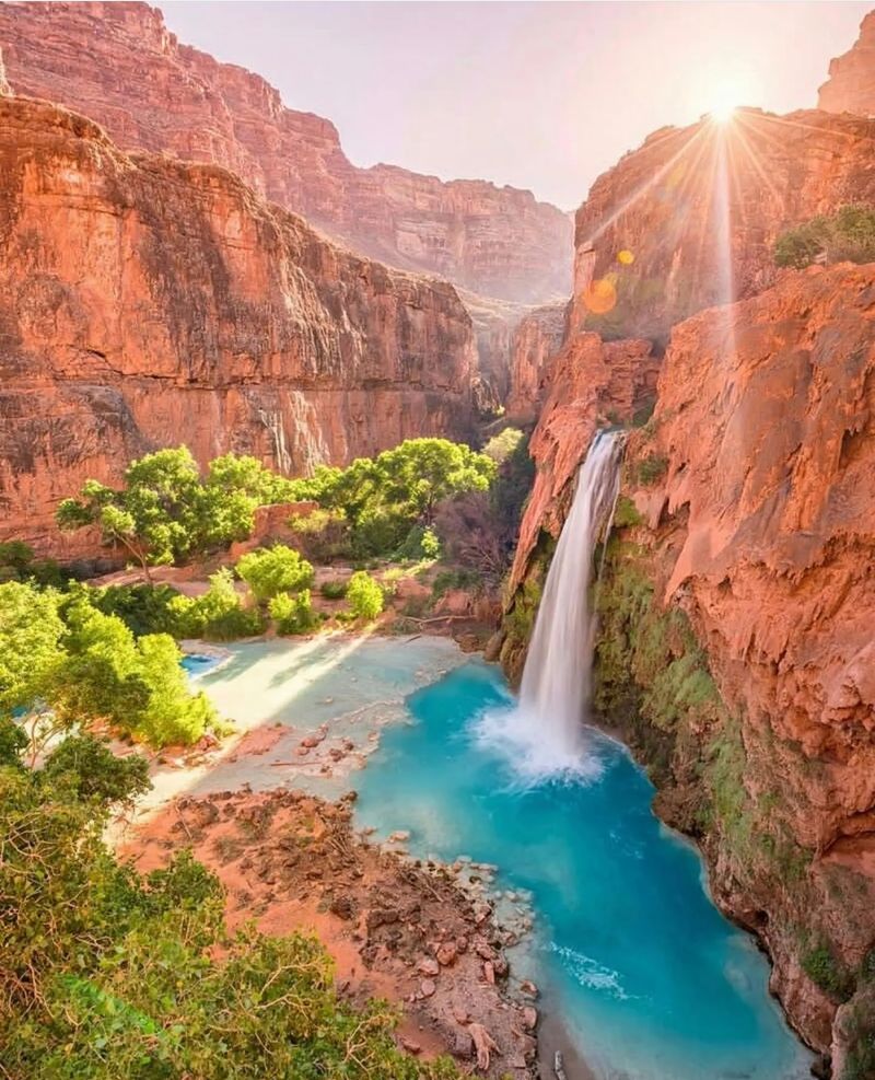 Havasupai Reservation (Supai Canyon), Arizona