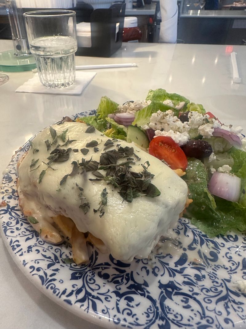 Moussaka With Bechamel Crown