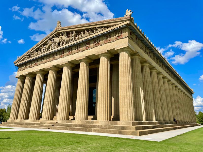 Visit the Full-Scale Parthenon in Nashville's Centennial Park