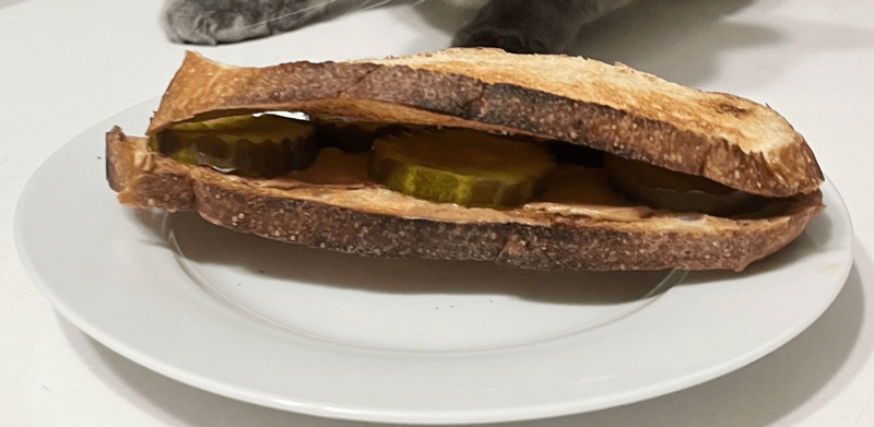 Bread-and-Butter Pickle Sandwich