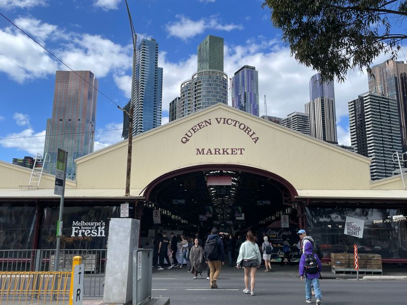 Melbourne, Australia — Queen Victoria Market
