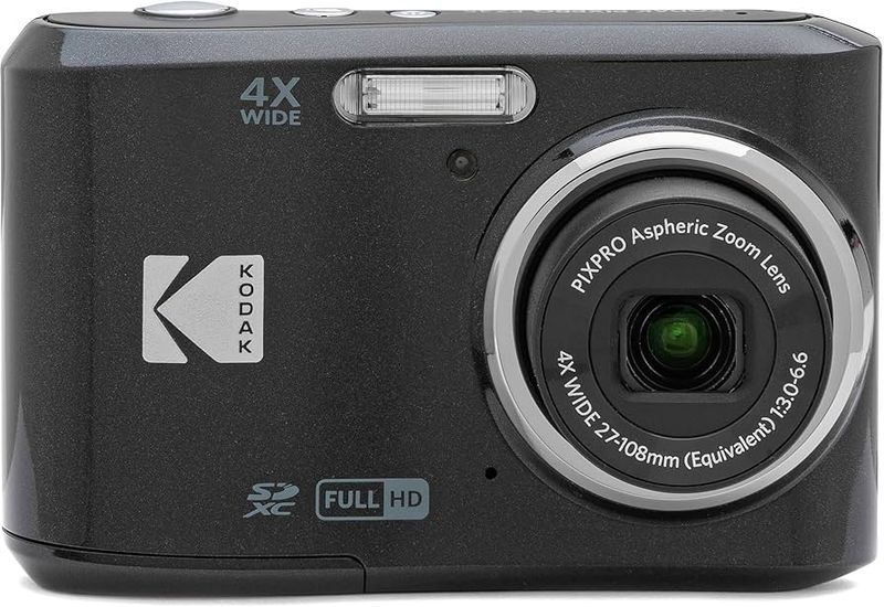 KODAK PIXPRO Friendly Zoom FZ45-BK (16MP, 4X Optical Zoom)