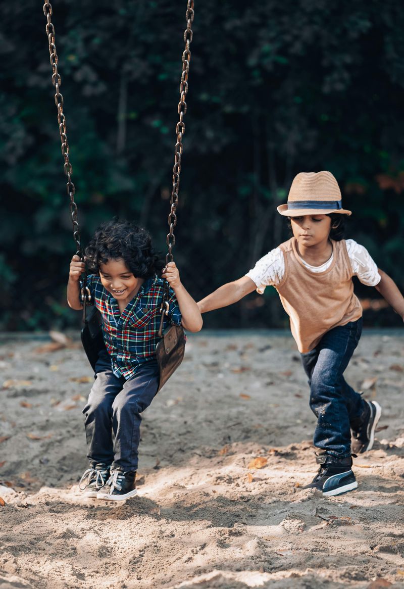 Kids Playing Outside Until Dark