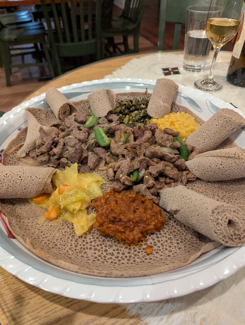 Beef Tibs With Sizzling Character