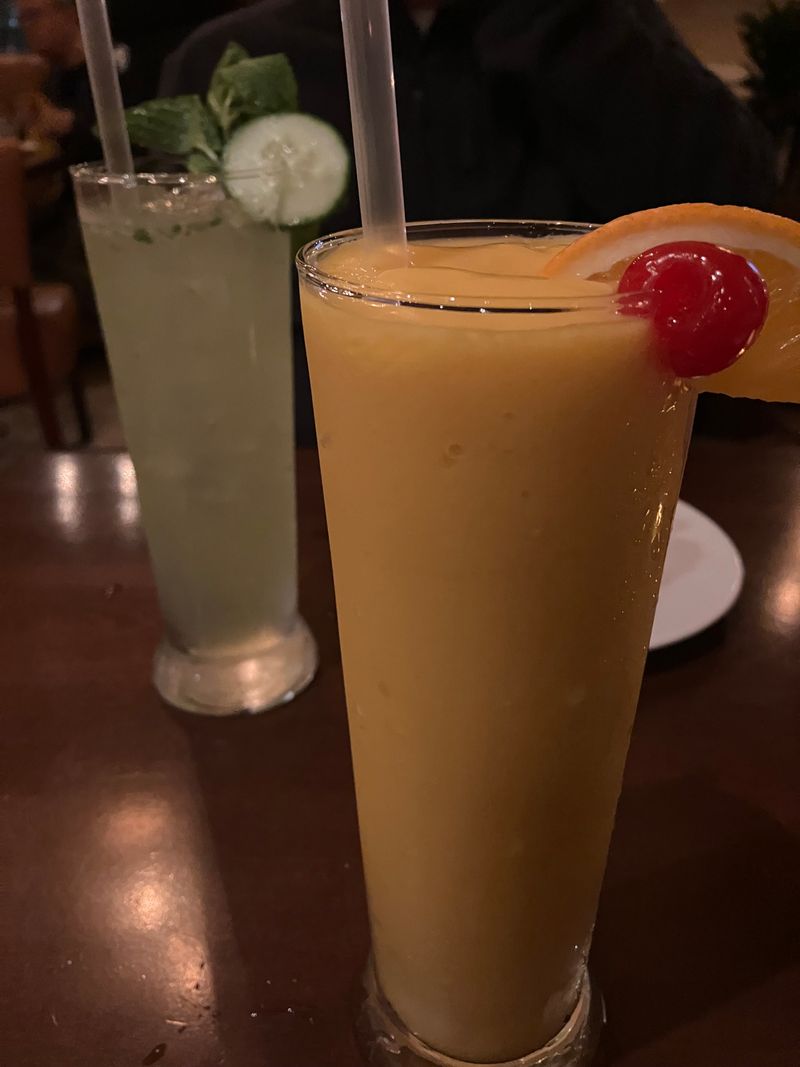 Thandai And Mango Colada Sips