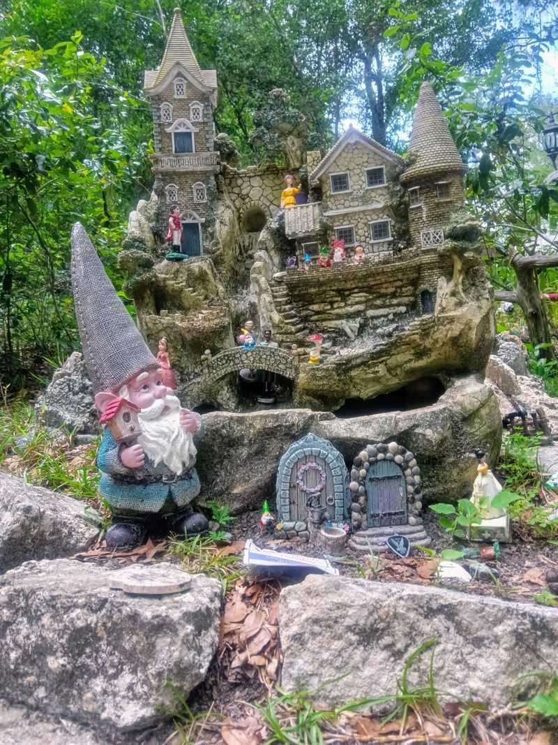 Whimsical Fairy & Gnome Houses Line the Path