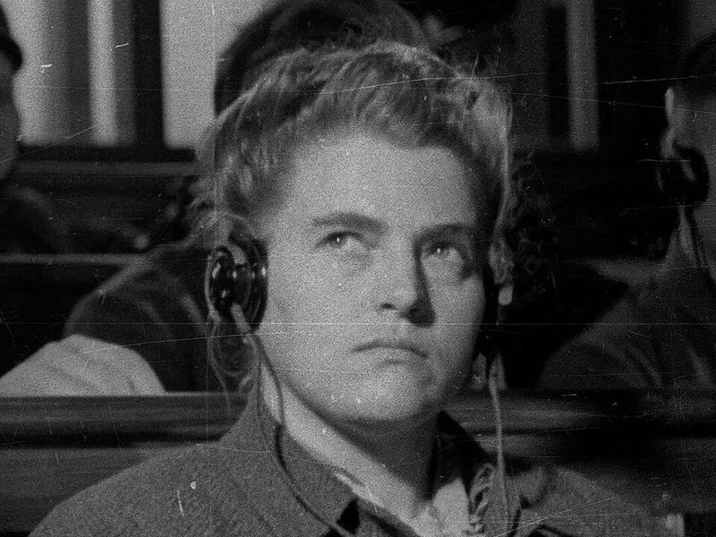 Maria Mandl - chief guard in the women's camp system