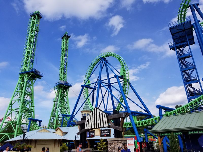Ride Coasters at Six Flags New England (Agawam)