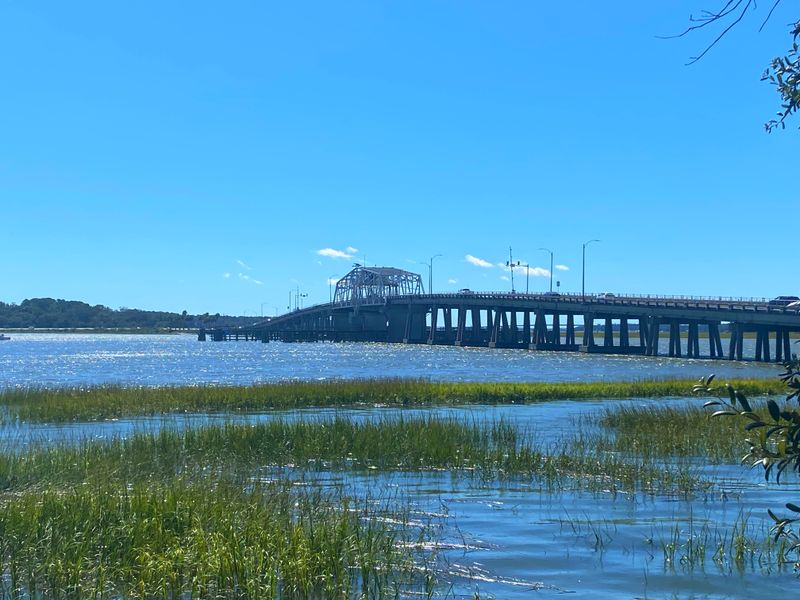 Sunset Views at the Woods Memorial Bridge