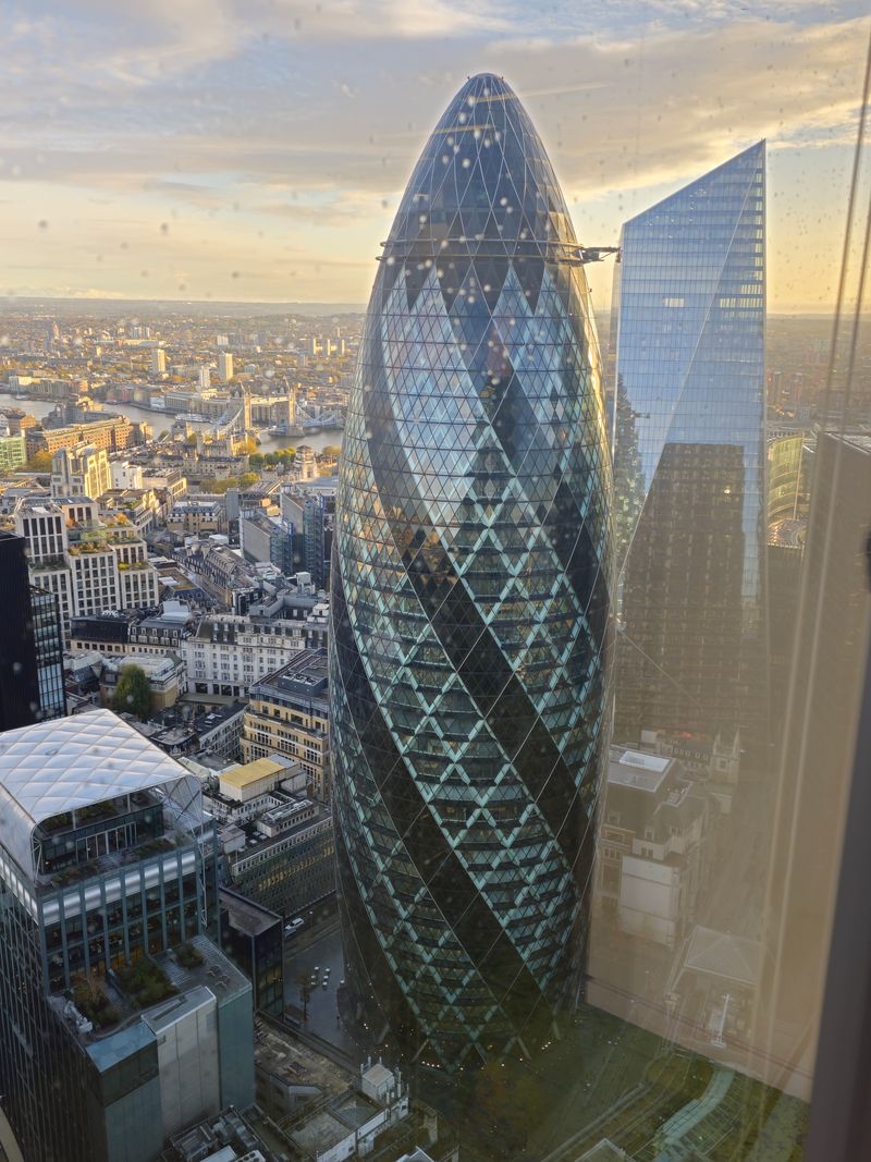 The Gherkin (30 St Mary Axe) — London, England