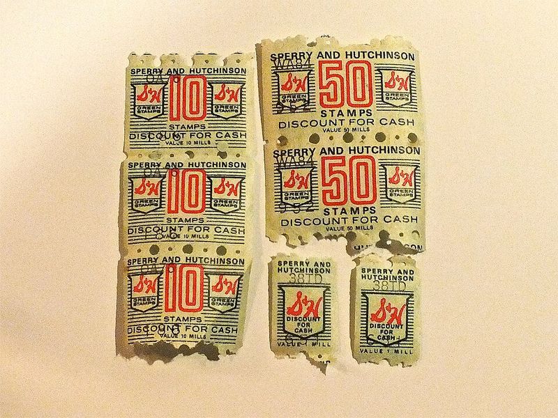 Collecting S&H Green Stamps and dreaming over the redemption catalog