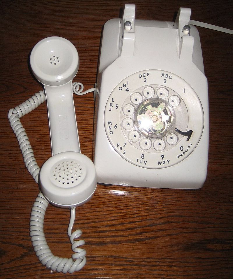 Party-line phones (and the accidental eavesdropping)