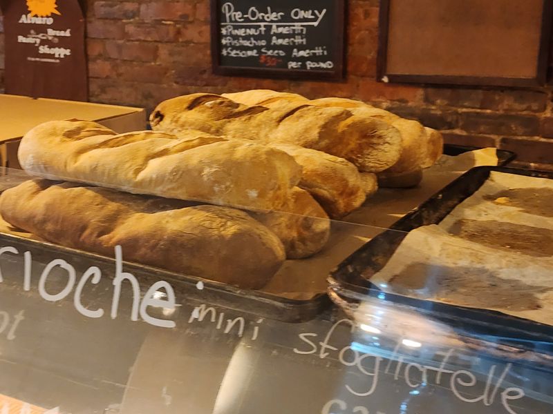 Fresh Baguette and Italian Bread