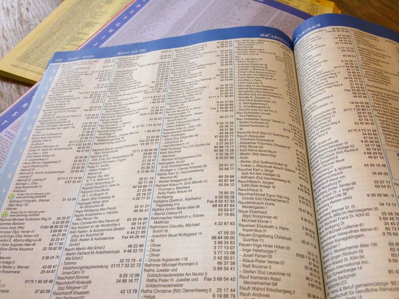 Phone Books in Every Home
